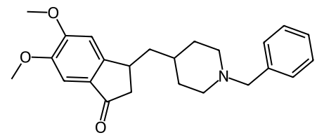 Donepezil molecular structure